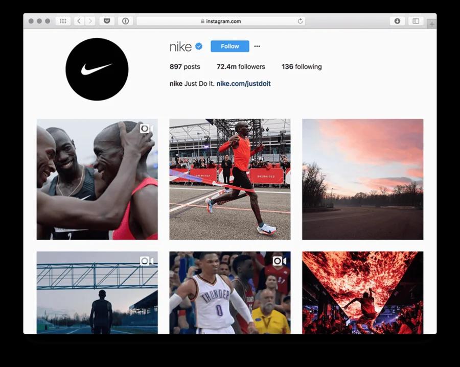 nike instagram